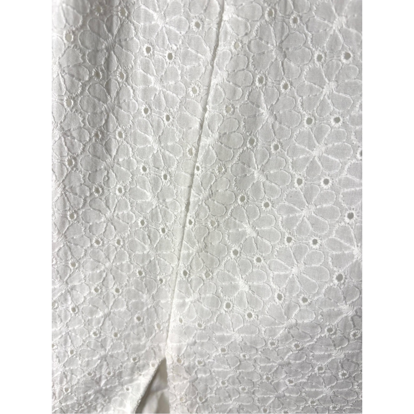 Rebdolls Nwt Julianne Eyelet Lace Sweetheart Midi A-Line Dress W/ Front Slits 1x — image 4 of 7
